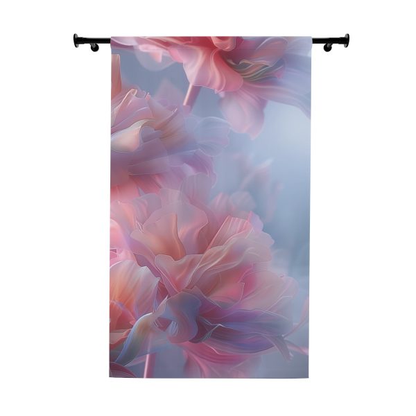 Floral Nebula 03 - Right Side Blackout Window Curtains (1 Piece)