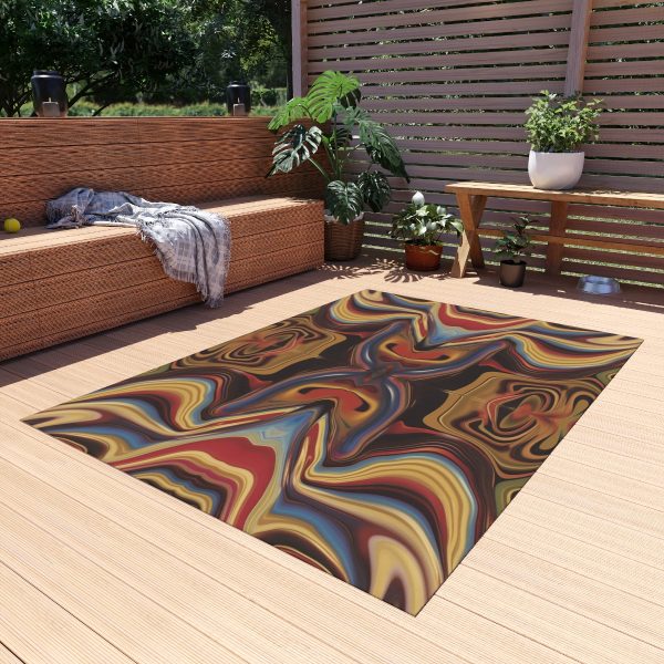 Lipnotic Kaleidoscope Background 01- Outdoor Rug - Image 19