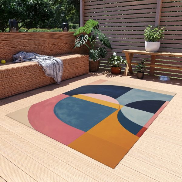 Soft Geometric Windows - Outdoor Rug - Image 19