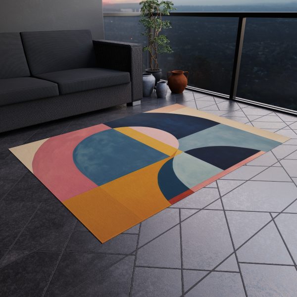 Soft Geometric Windows - Outdoor Rug - Image 20