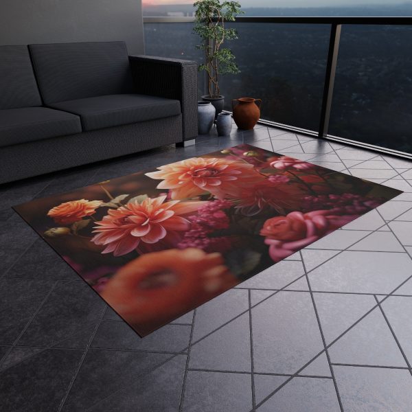 Bright Fantasy Floral 02 - Outdoor Rug - Image 20