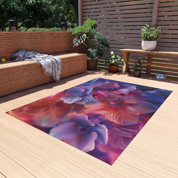 Bright Fantasy Floral 03 - Outdoor Rug - Image 19