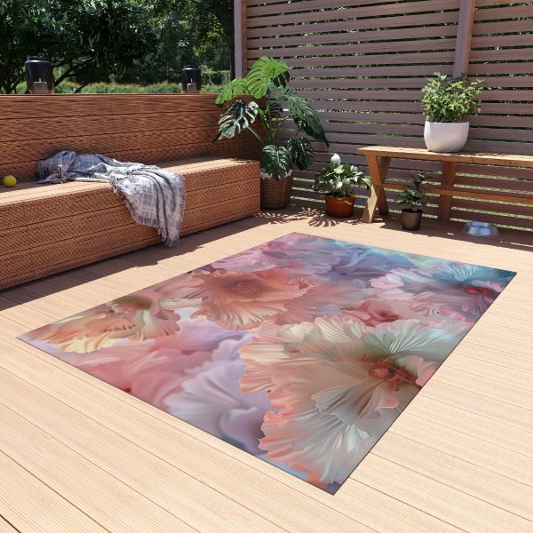 Floral Nebula 02 - Outdoor Rug - Image 19