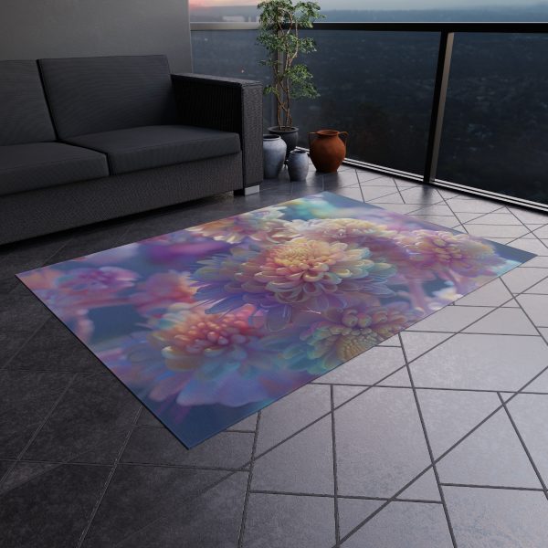 Floral Nebula 06 - Outdoor Rug - Image 20