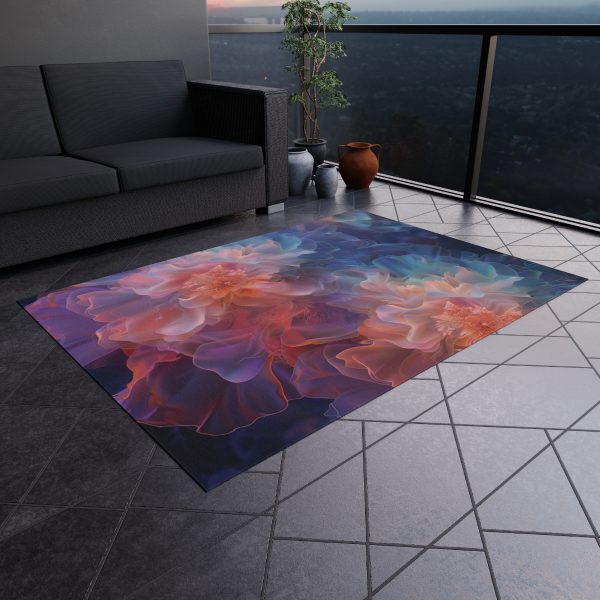 Floral Nebula 09 - Outdoor Rug - Image 20