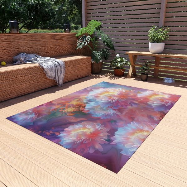 Floral Nebula 04 - Outdoor Rug - Image 19