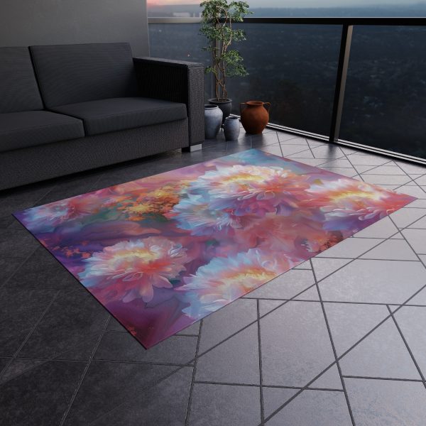 Floral Nebula 04 - Outdoor Rug - Image 20