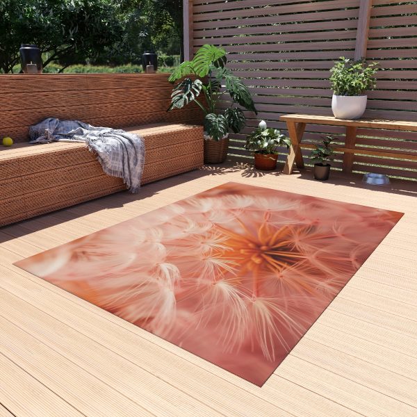 Lovely Fuzzy Fluff in Peach 01 - Outdoor Rug - Image 19