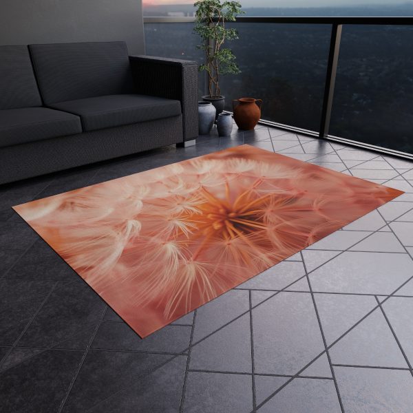 Lovely Fuzzy Fluff in Peach 01 - Outdoor Rug - Image 20