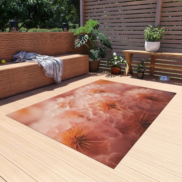 Lovely Fuzzy Fluff in Peach 02 - Outdoor Rug - Image 19