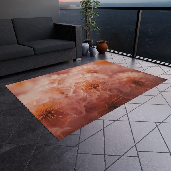 Lovely Fuzzy Fluff in Peach 02 - Outdoor Rug - Image 20