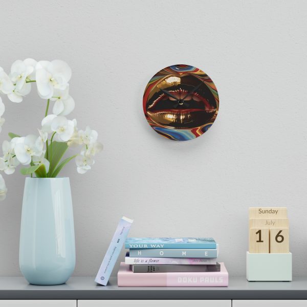 Lipnotic - Acrylic Wall Clock - Image 12