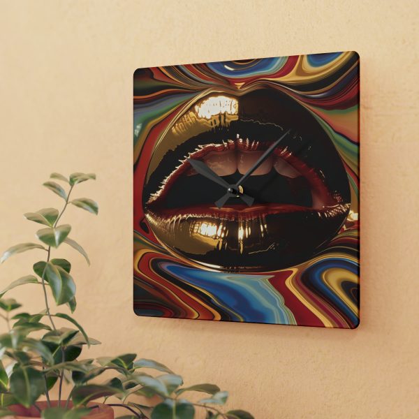 Lipnotic - Acrylic Wall Clock - Image 3