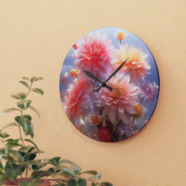 Rise and Shine Bouquet - Acrylic Wall Clock - Image 15