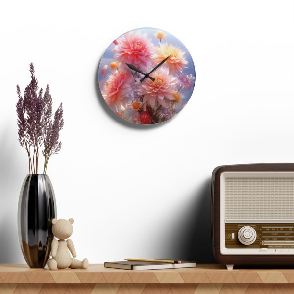 Rise and Shine Bouquet - Acrylic Wall Clock - Image 16