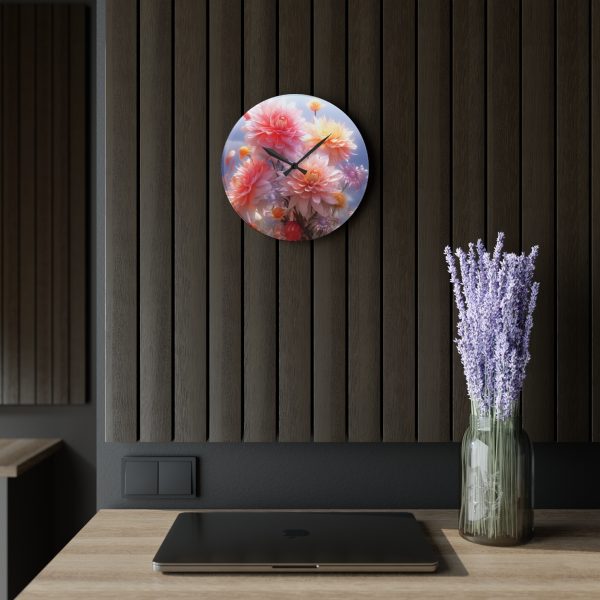 Rise and Shine Bouquet - Acrylic Wall Clock - Image 17