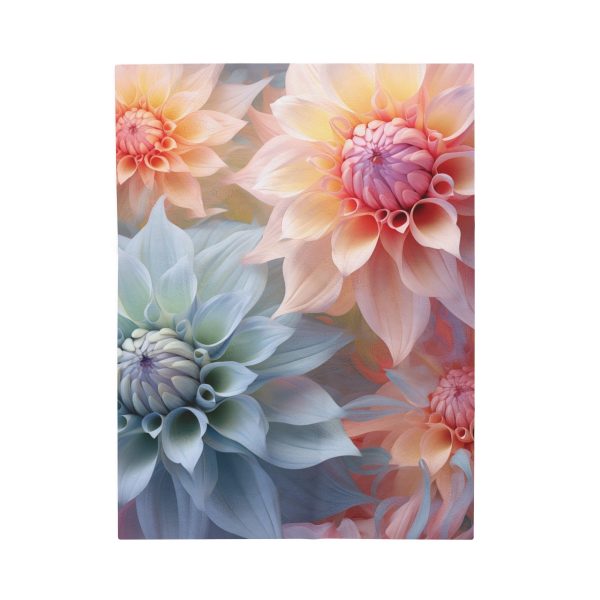 Pastel Fantasy Baroque Floral 02 - Velveteen Plush Blanket - Image 9