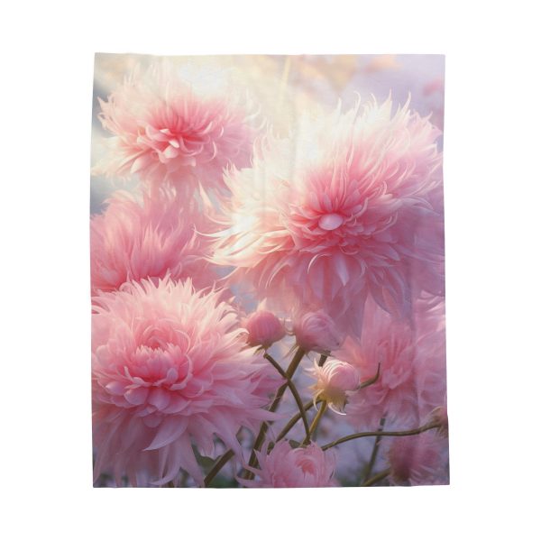 Rise and Shine Powder Puffs - Velveteen Plush Blanket - Image 17